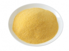 corn flour on an white plate